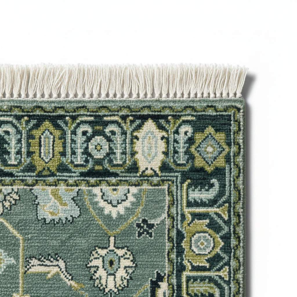 VELANORA - Hand Knotted Oushak Carpet